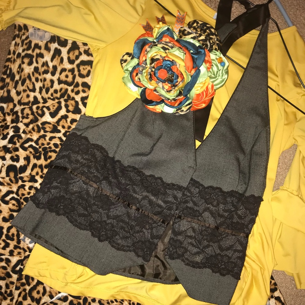 Handmade Flower Pin-on